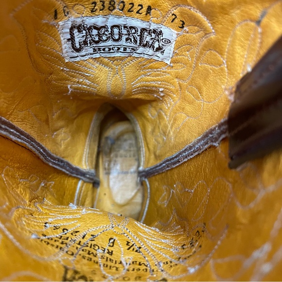 Caborca Butterfly Cowboy Boots - Picture 7 of 16